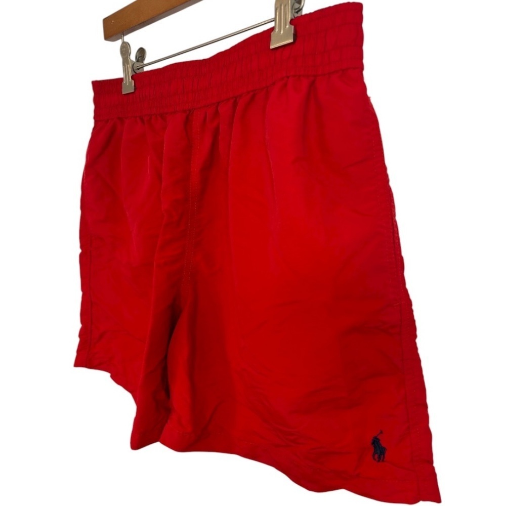 Polo Ralph Lauren Men’s Red Swimming Trunks Size Medium - Picture 2 of 9